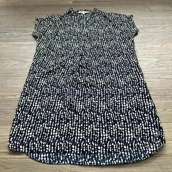 MONK  & Lou | Sheer blue and white summer dress - Picture 2 of 14